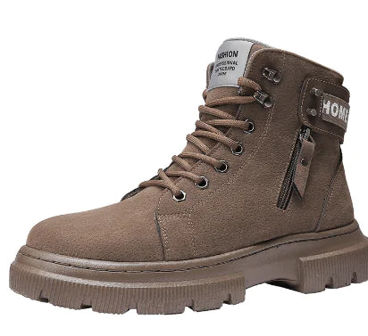 Martin High-Top Tooling Boots for Men - Retro Style