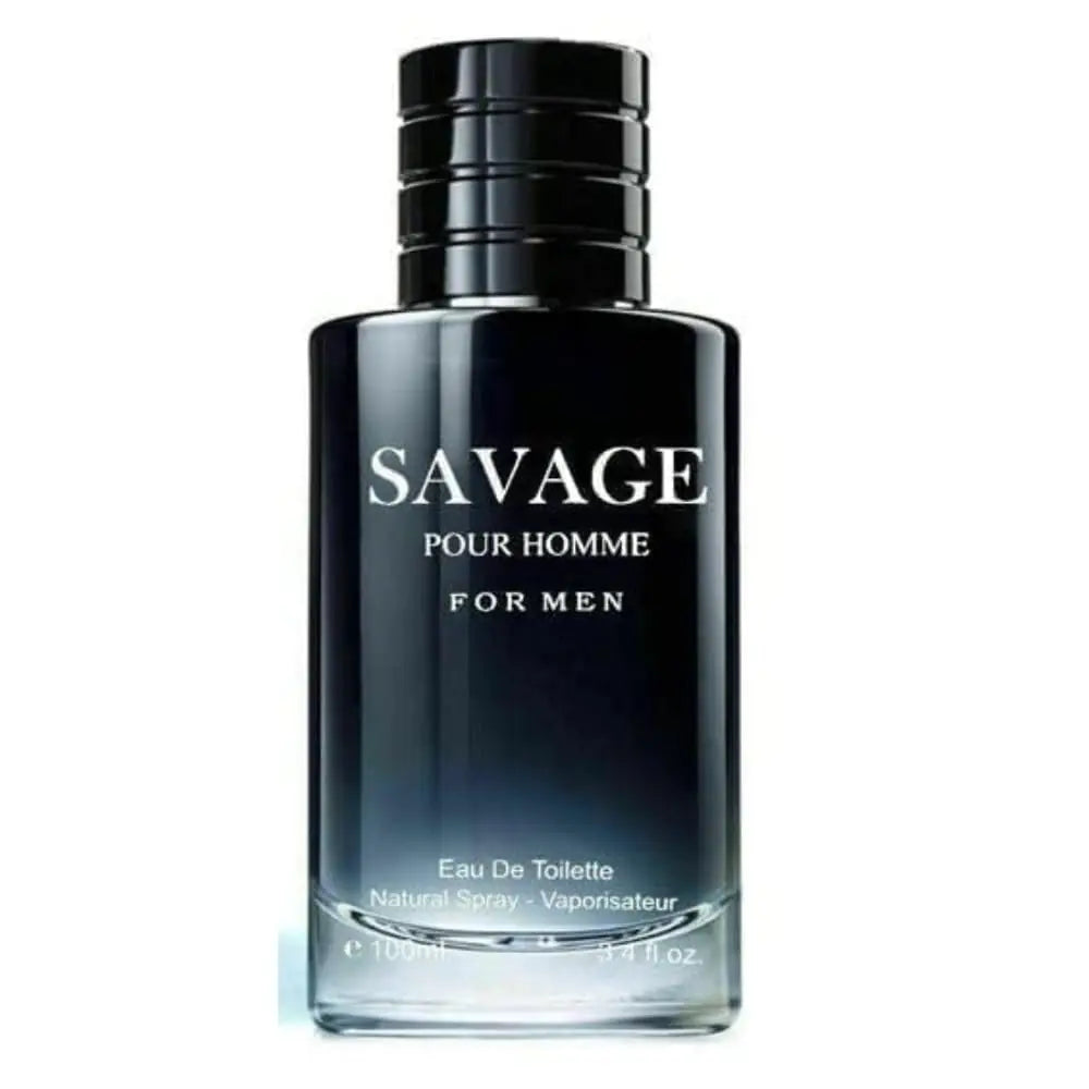 Generic Savage for Men 3.4 Oz Mens Eau De Toilette Spray Refreshing & Warm Masculine Scent for Daily Use Mens Casual Cologne