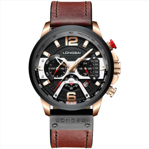 Elegant Multifunction Quartz Watch