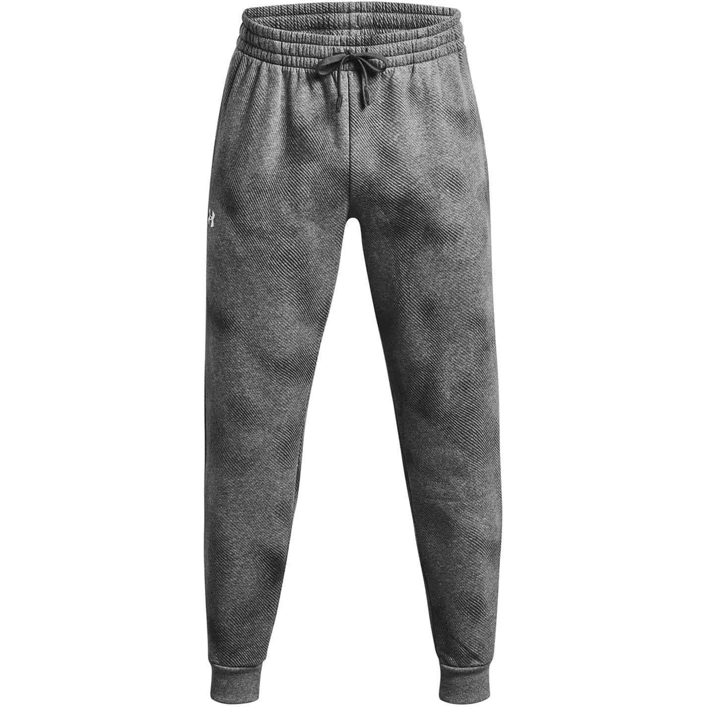 Under Armour Mens Rival Fleece Printed Joggers (025) Castlerock Light Heather / / White 4X-Large Tall