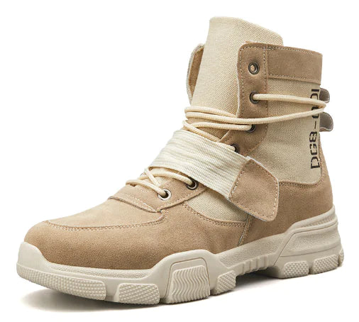 Men's High-Top Martin Tooling Boots for Couples