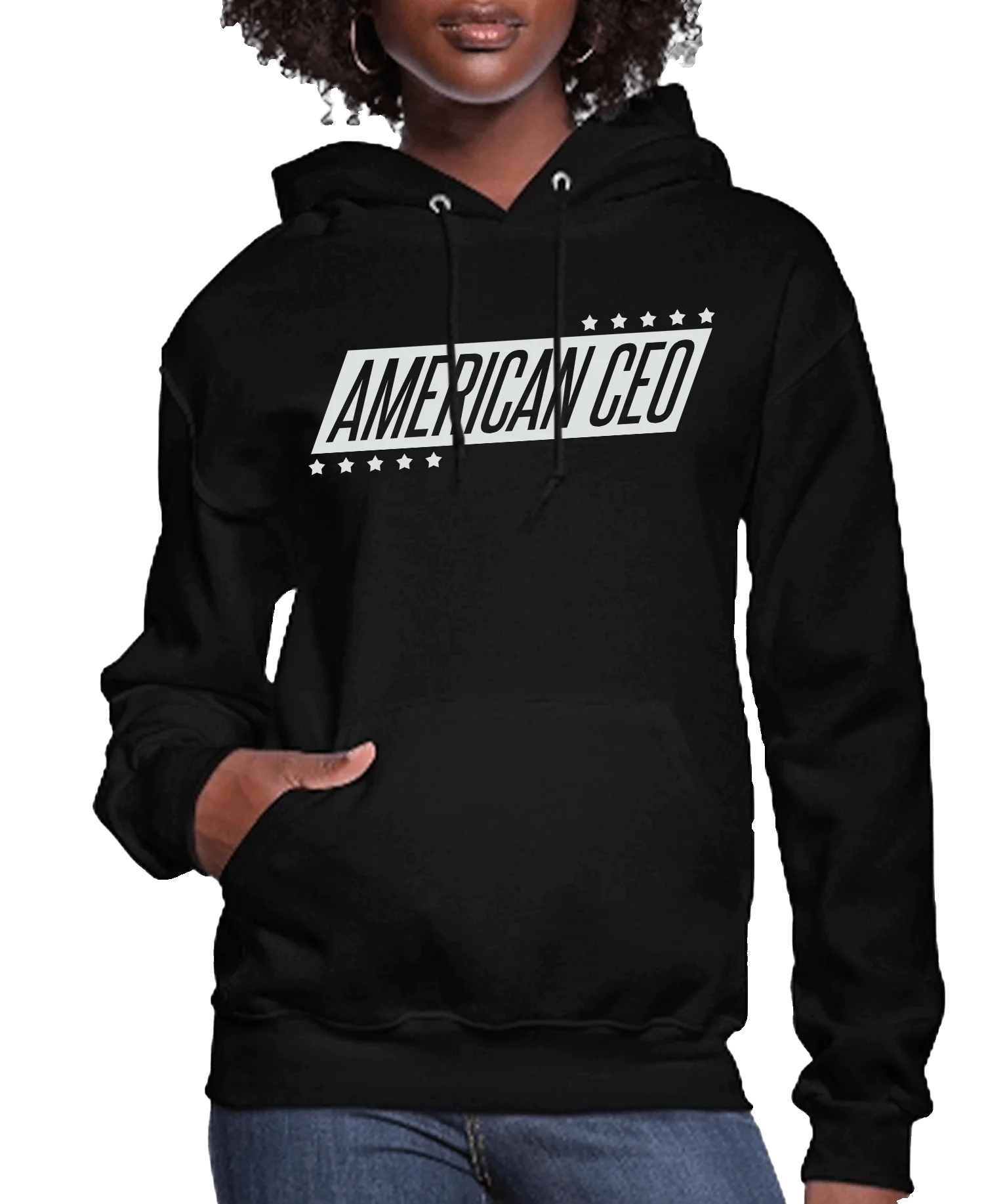 10 Stars American CEO Women’s Hoodie