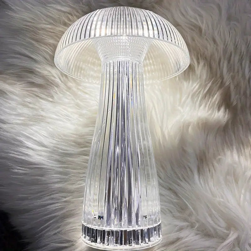 16 Color RGB Crystal Table Lamp - Touch USB Night Light