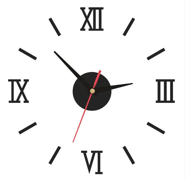 Creative Acrylic Mirror Wall Clock