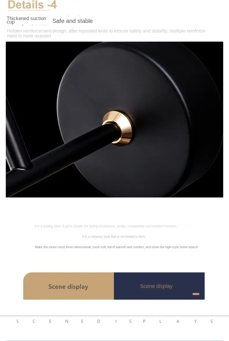 Modern Magpie LED Wall Lamp for Bedroom Decor