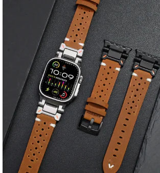 Genuine Leather Band for Apple Watch Series & Ultra