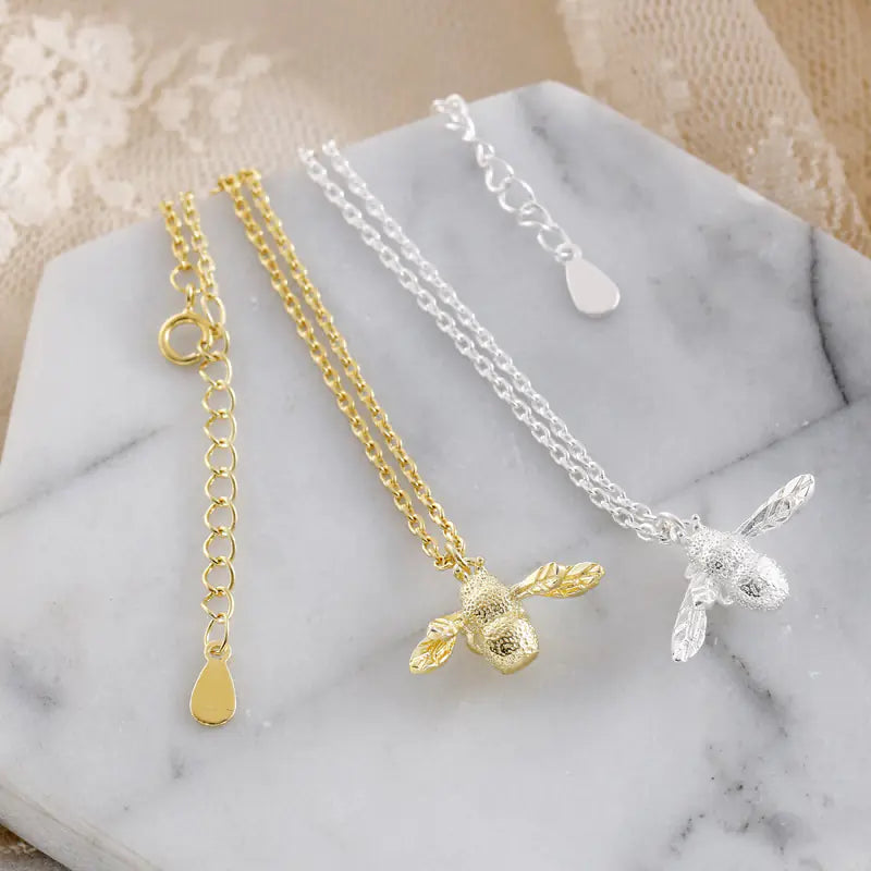 925 Sterling Silver Lovely Bee Bracelet for Women