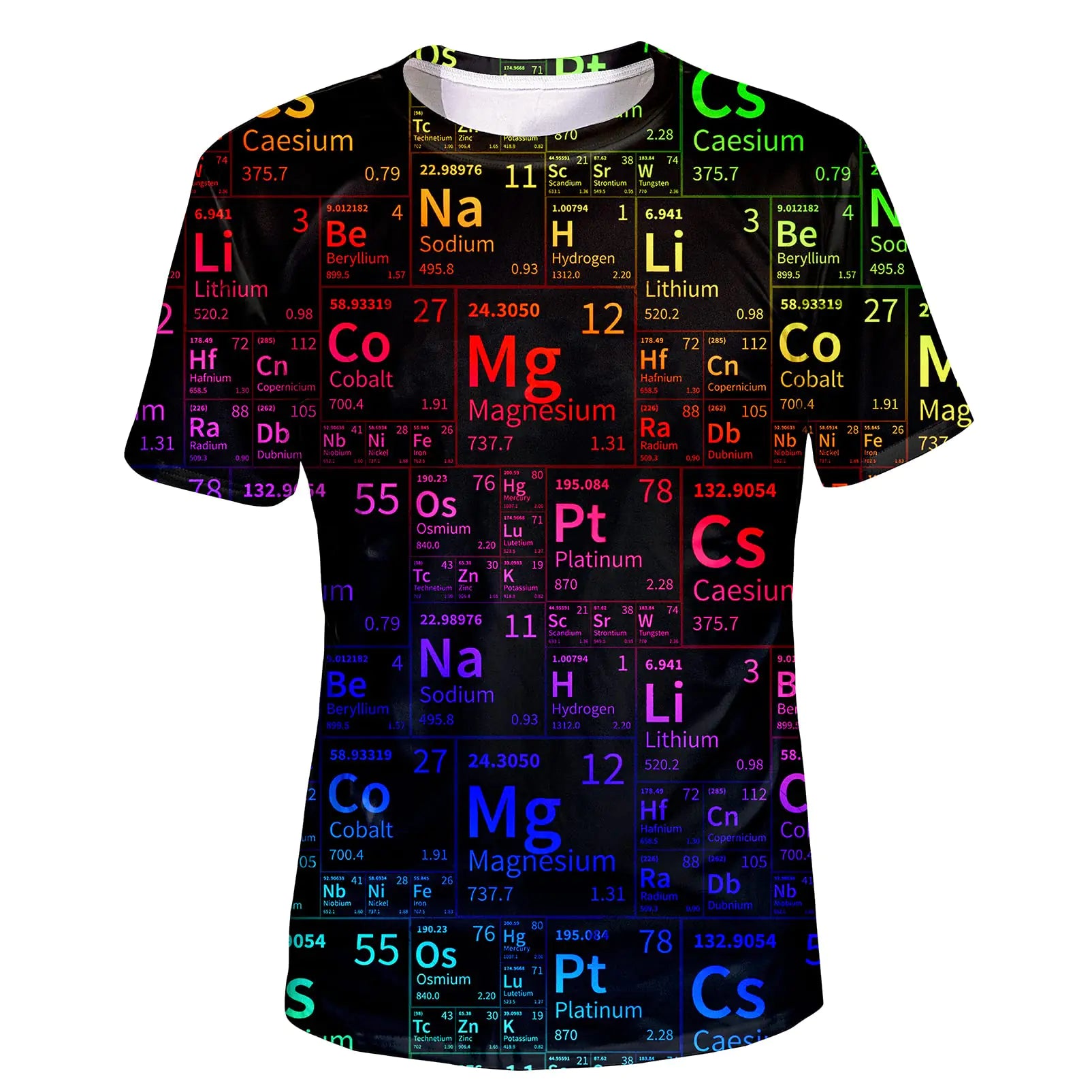 LAIDIPAS Men T-Shirts Women Tees Unisex Black Shirt Adult Shirt 3D Graphic Tee Shirts Size L