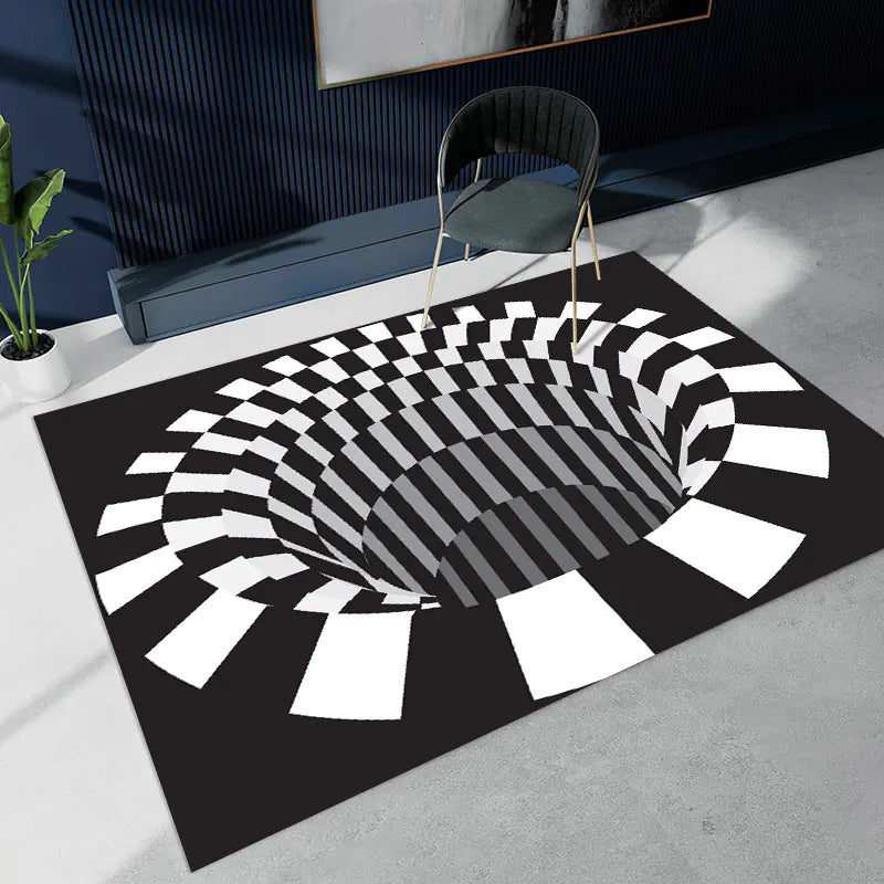 3D Glare Effect Pattern Carpet for Living Room & Bedroom