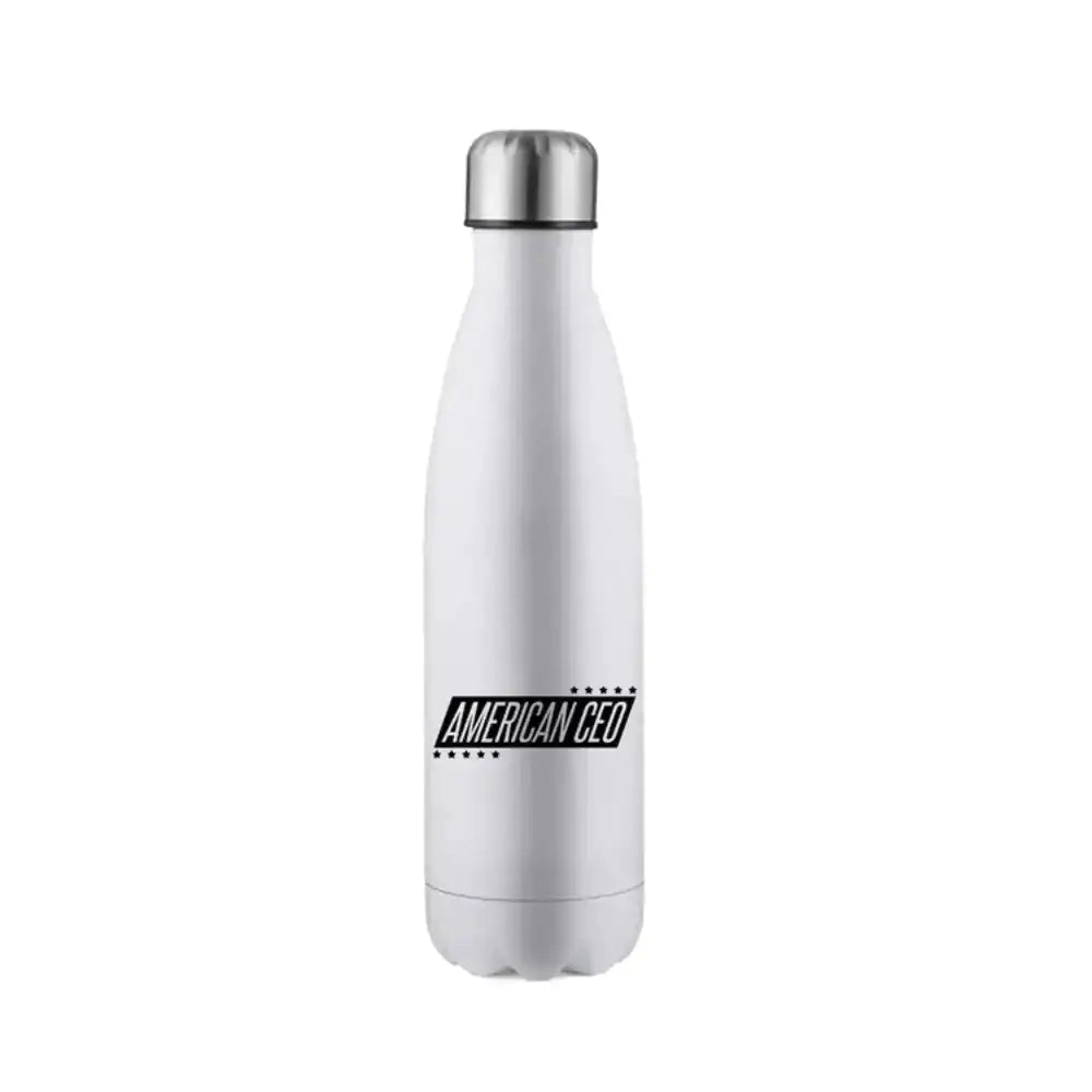 10 Stars American CEO 17oz Stainless Steel Water Bottle