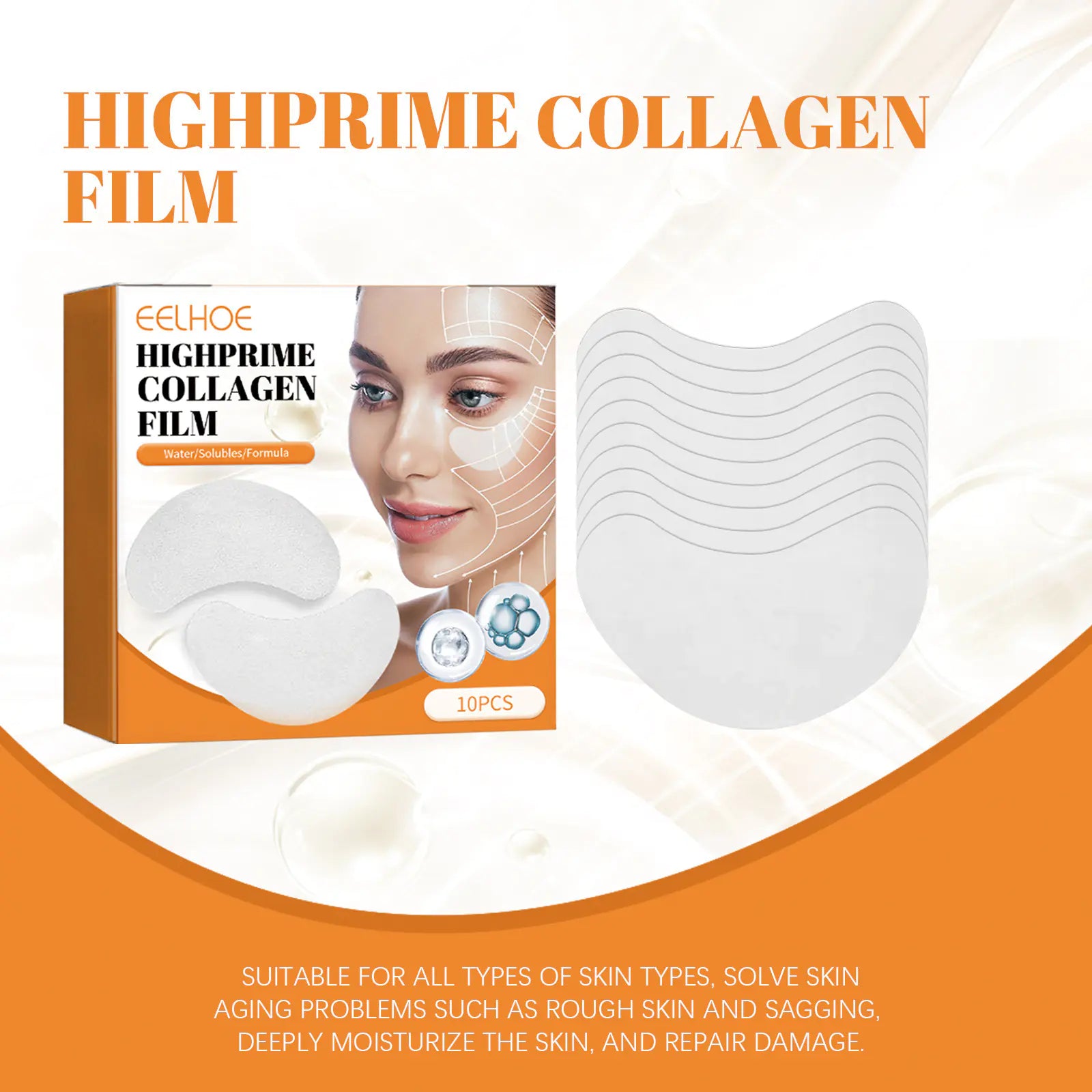 EELHOE Collagen Eye Mask for Firm and Hydrated Skin