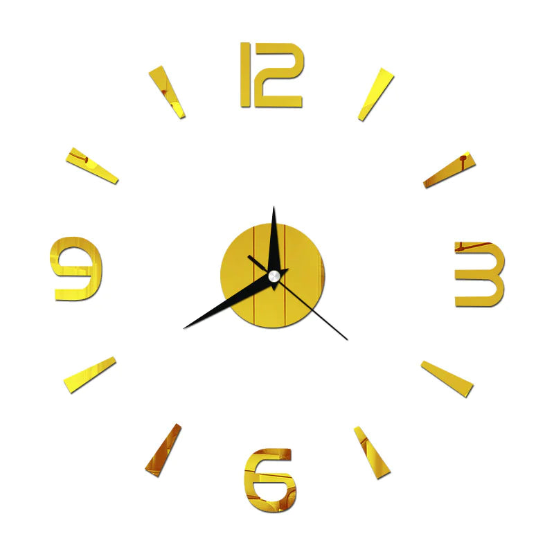 Creative Acrylic Mirror Wall Clock