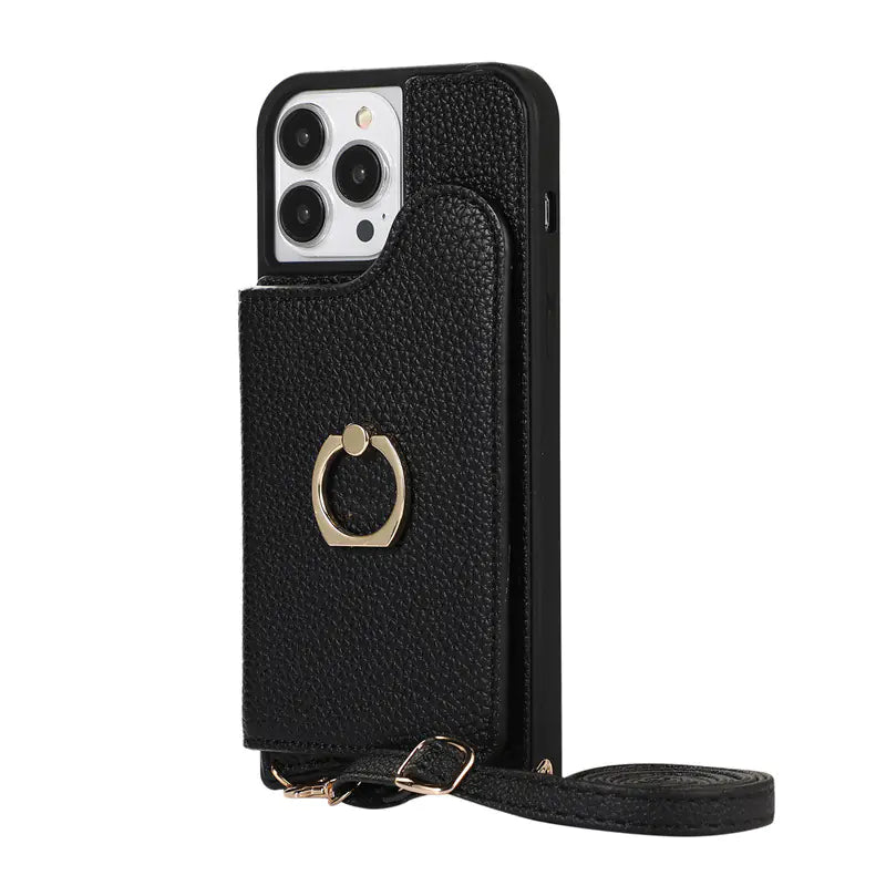 Leather Phone Case for iPhone 11/12/13/14 Pro Max