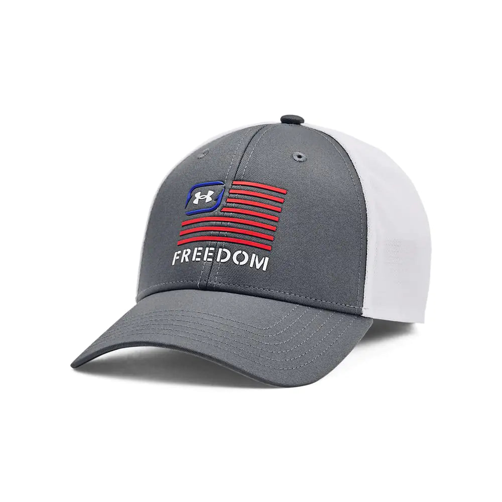 Under Armour Mens Fish Hunter Stretch Fit (012) Pitch Gray/White/White Small/Medium