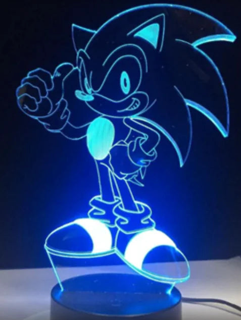 3D Touch Control LED Visual Lamp with Remote