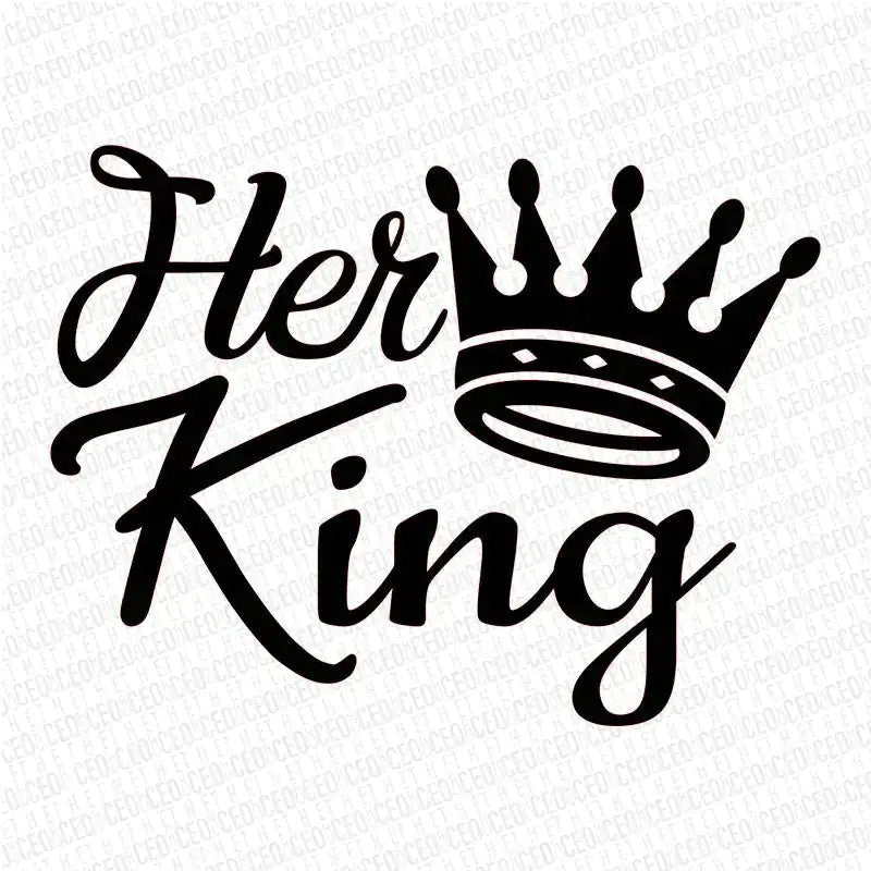 His Queen & Her King – DTF Transfer Set