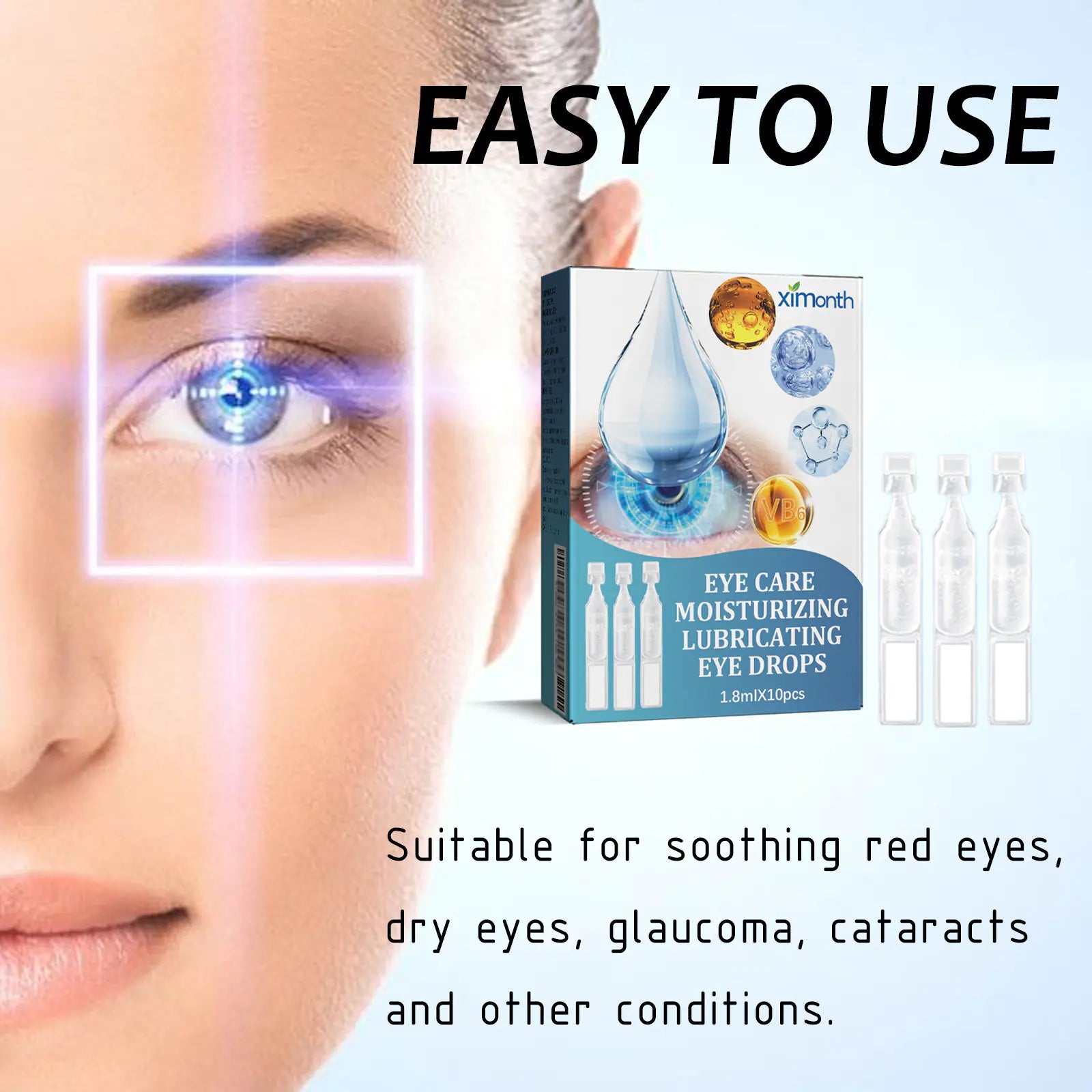 Ximonth Eye Drops for Relief and Eye Care