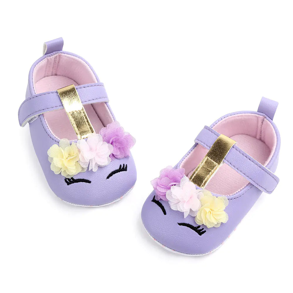 Cartoon Baby Princess Soft Sole Non-Slip Toddler Shoes