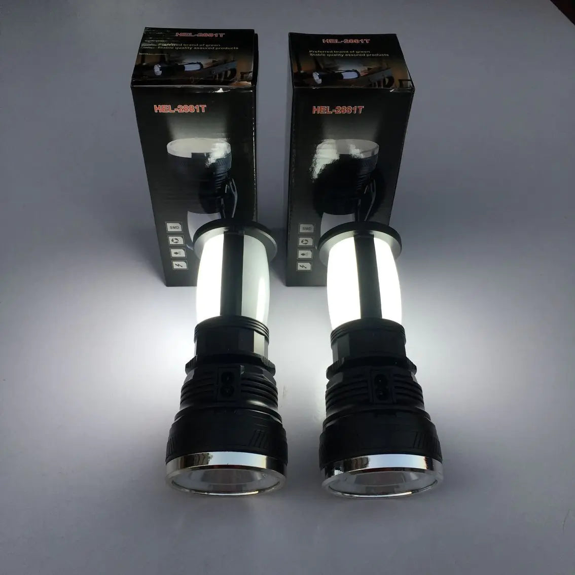 Portable Solar LED Lantern and Camping Light