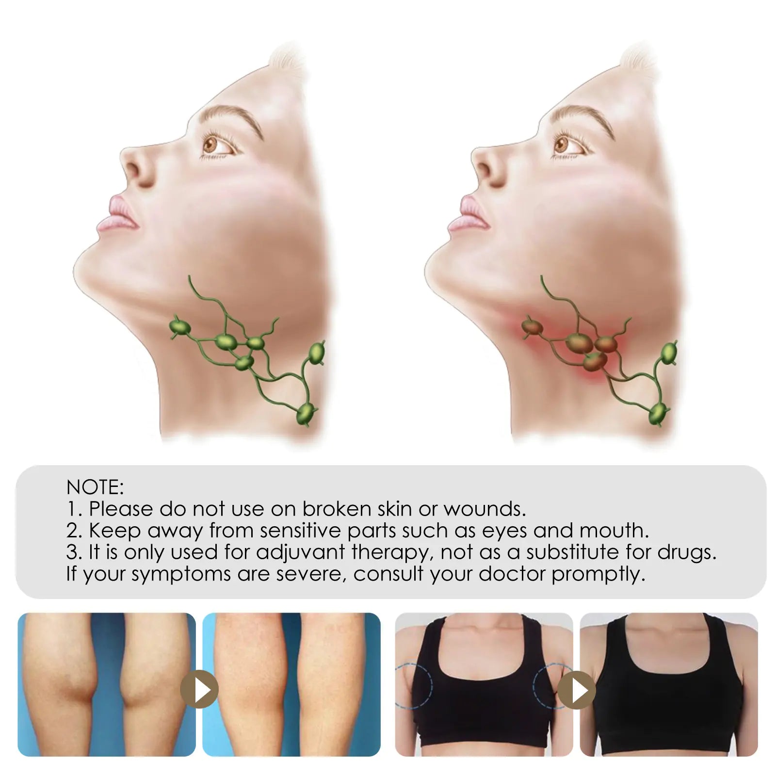 South Moon Lymphatic Care Cream for Neck and Underarm