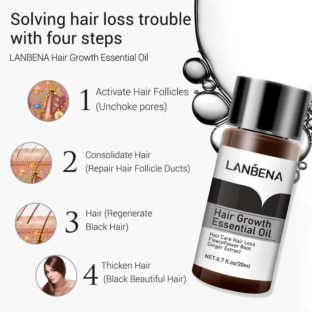 LANBENA Hair Growth Oil Treatment LA-25