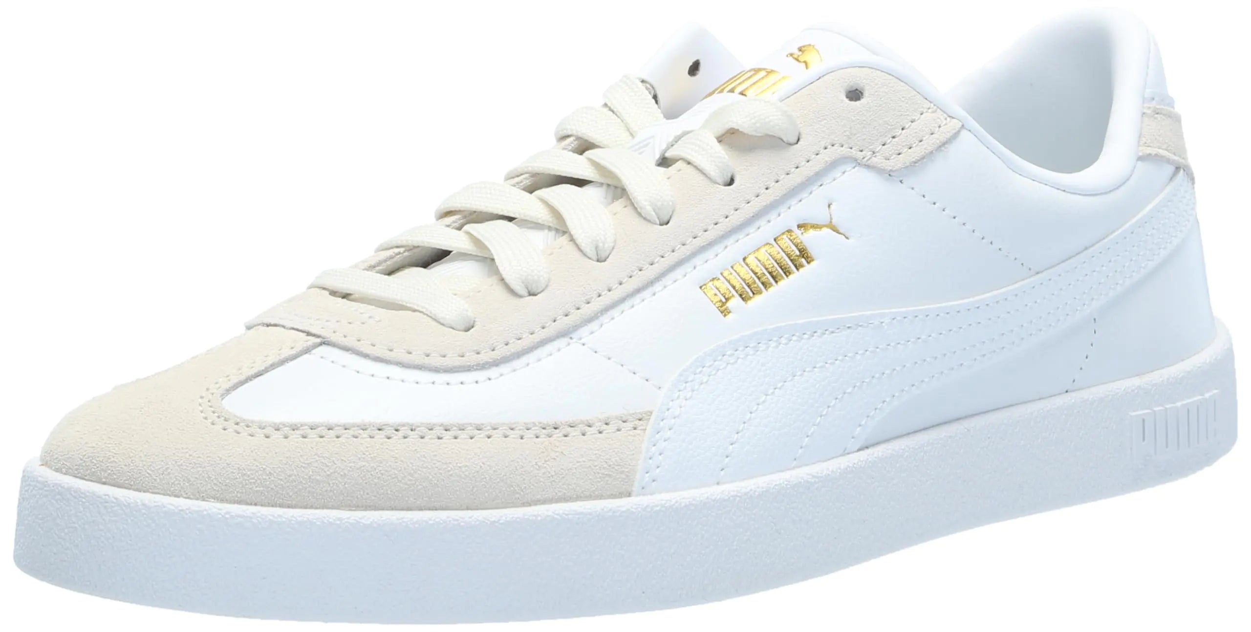 PUMA Mens Club II Era Sneaker White-Vapor Gray 11