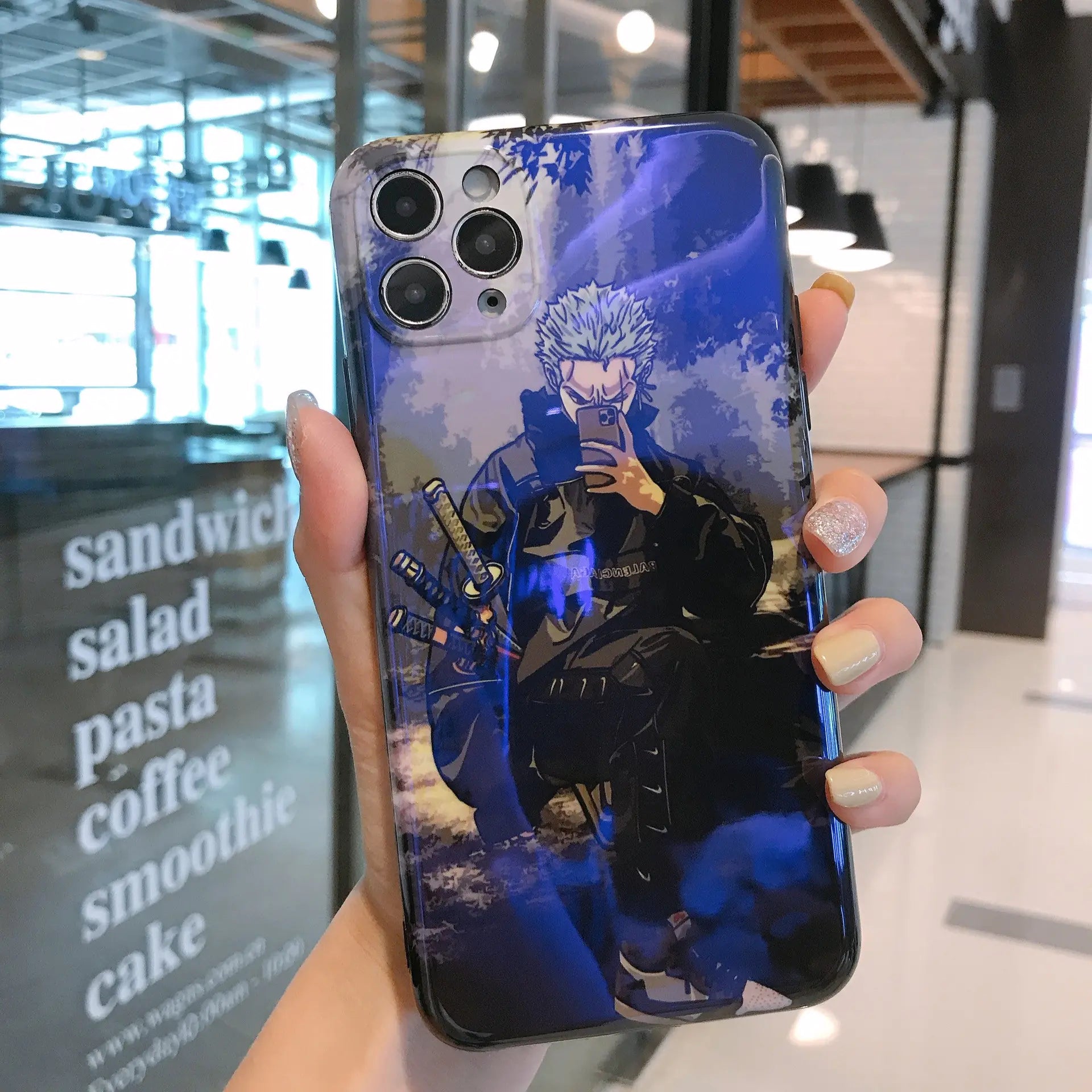 Anime One Piece Phone Case for iPhone 11/12/13 Pro Max