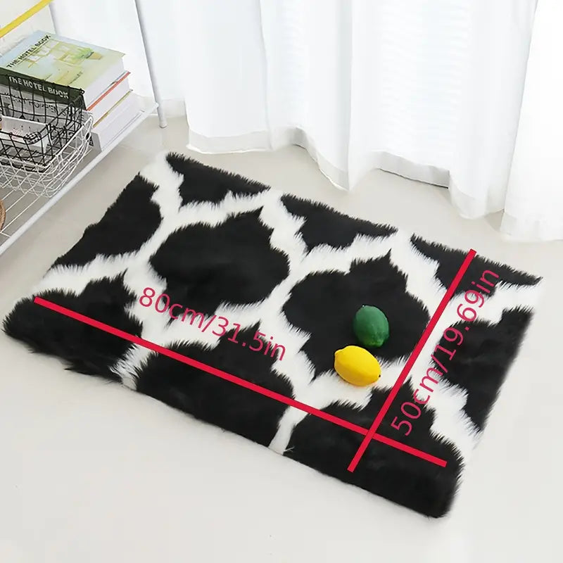 Soft Shaggy Carpet for Living Room Home Decor 19.6x31.5in