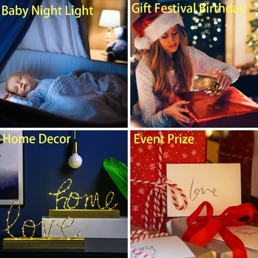Colorful Touch Control LED 3D Visual Lamp Gift
