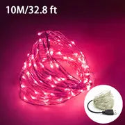100 LED USB Fairy Lights with Remote Control