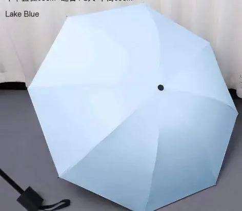 Creative Folding Umbrella - Black Rubber Sunshade