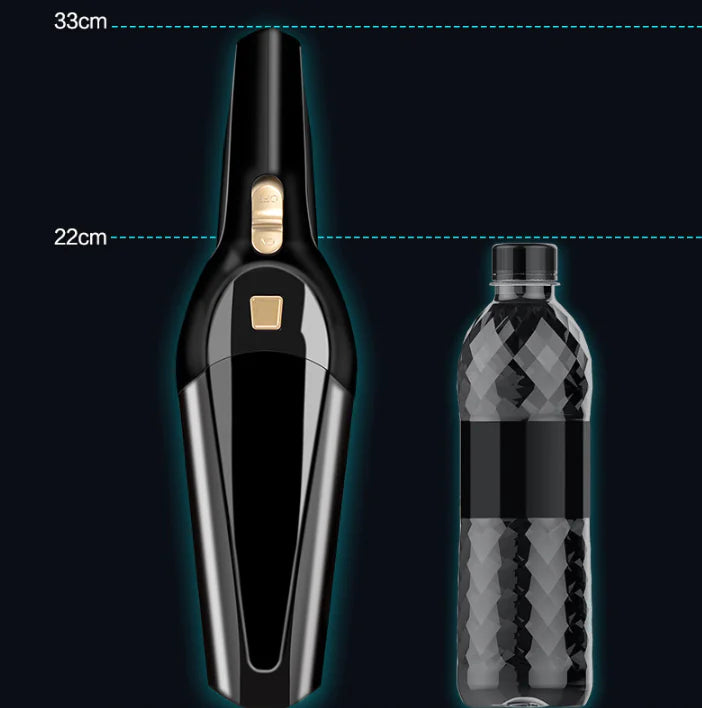 Mini Wet/Dry Car Vacuum Cleaner with 4500Pa Suction