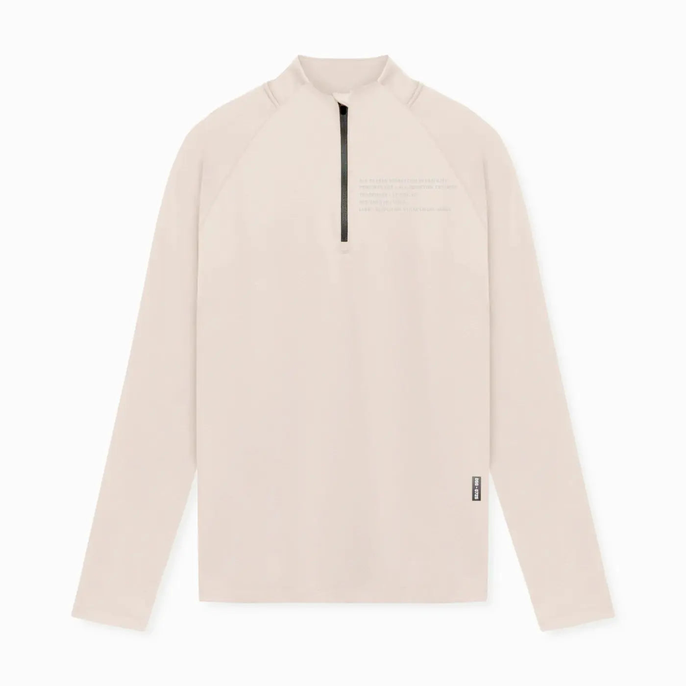 Men's Slim-fit Turtleneck Half Zipper Long Sleeve Tee