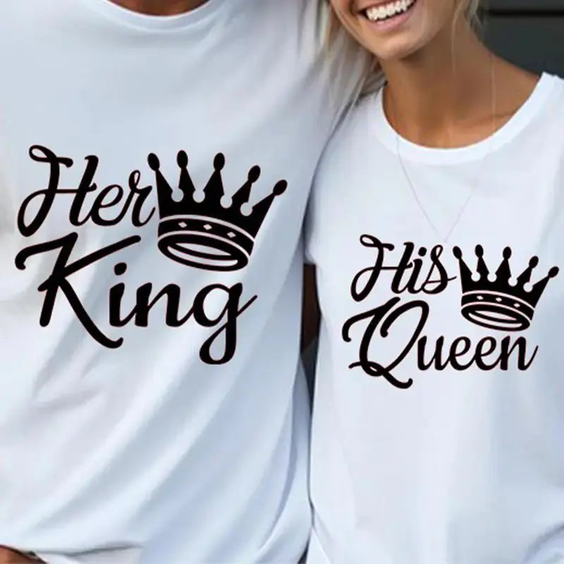 His Queen & Her King – DTF Transfer Set