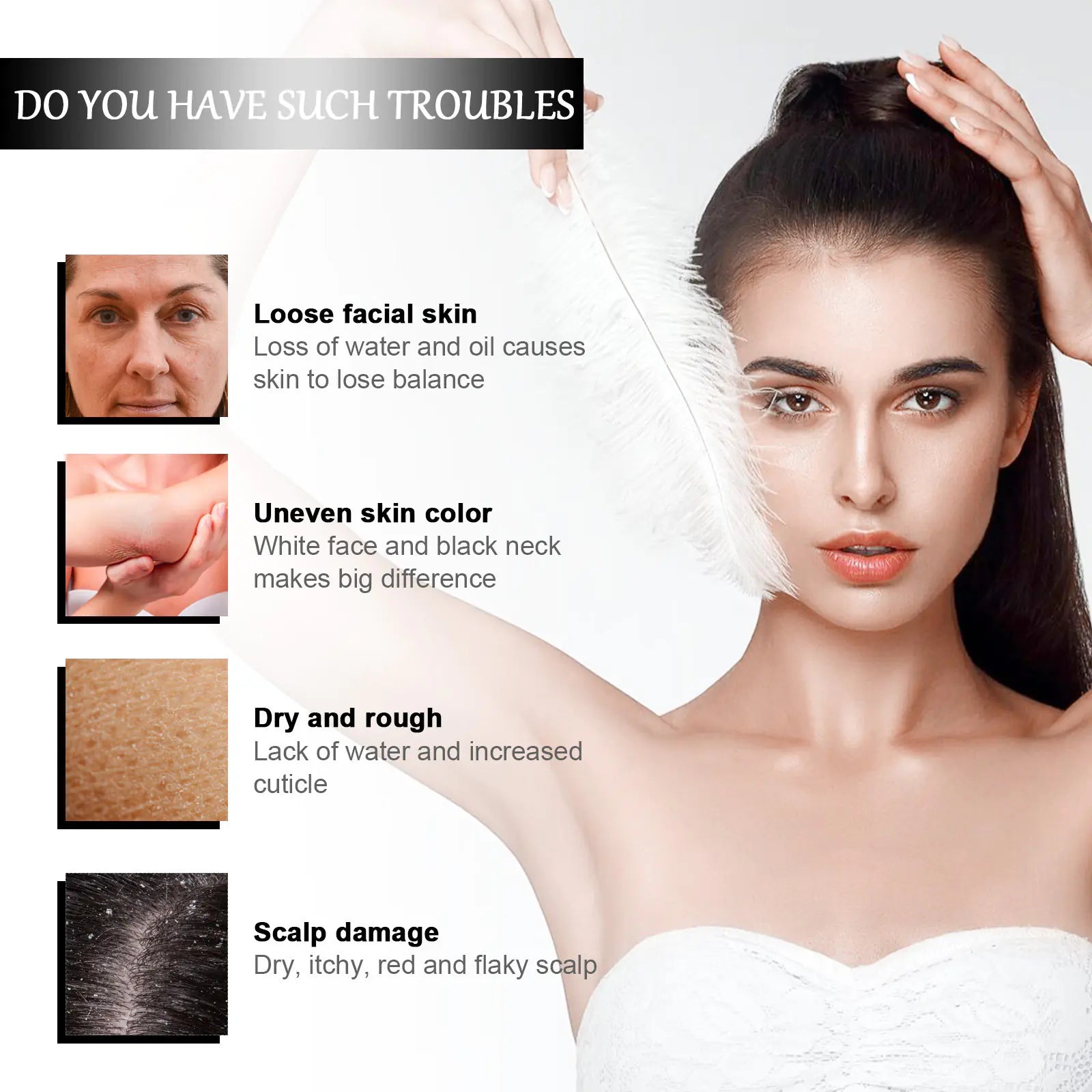 OUHOE Jojoba Oil for Hydrated Skin and Hair Care