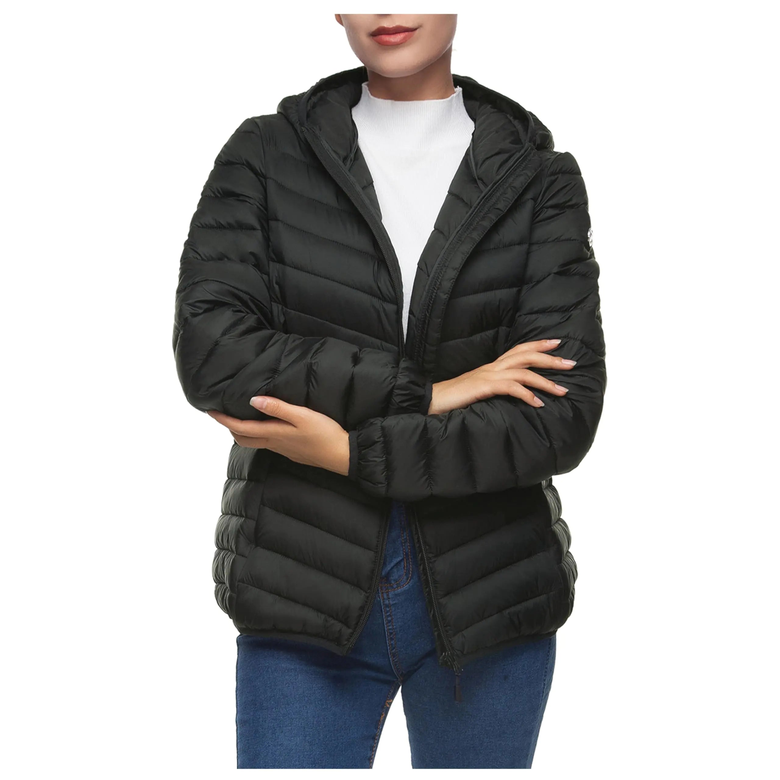 Rokka&Rolla Womens Lightweight Packable Puffer Jacket Winter Coat