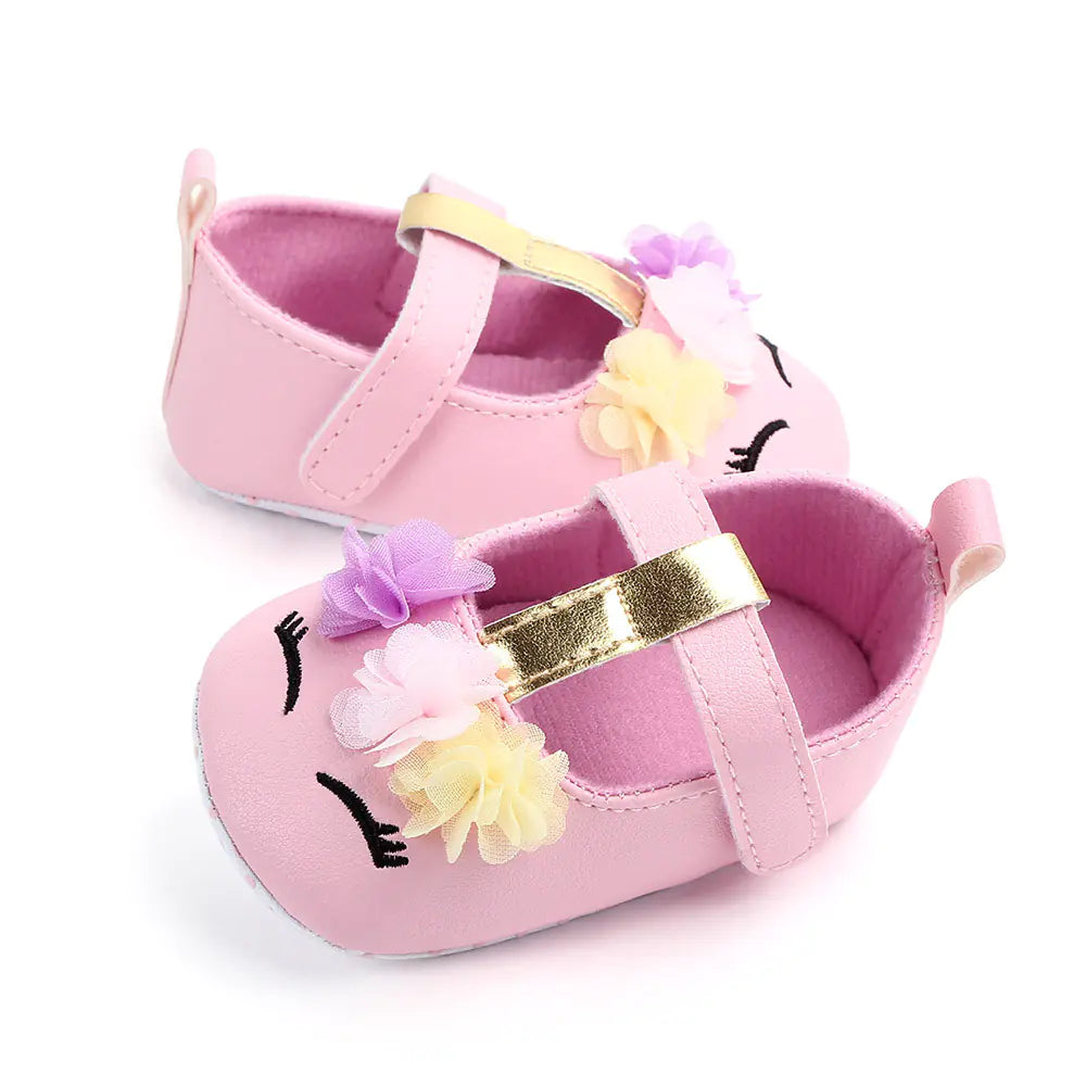 Cartoon Baby Princess Soft Sole Non-Slip Toddler Shoes