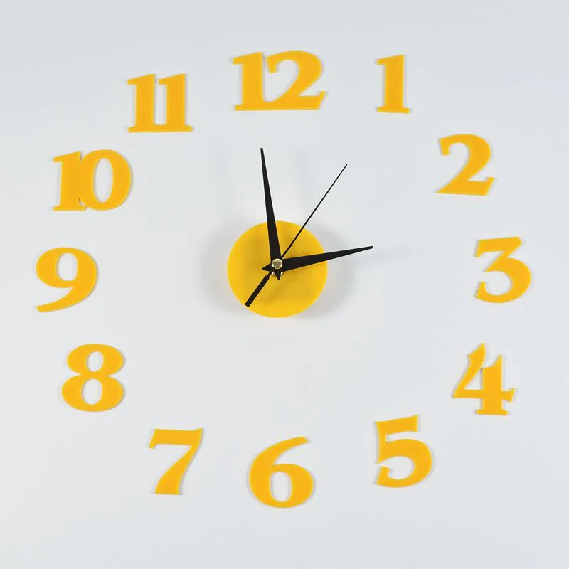 Creative Acrylic Mirror Wall Clock