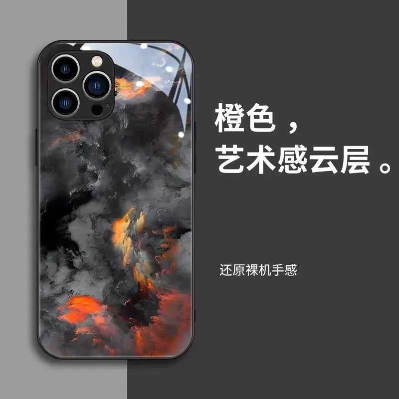 Artistic iPhone Case for 12/13/14 Pro Max & XR