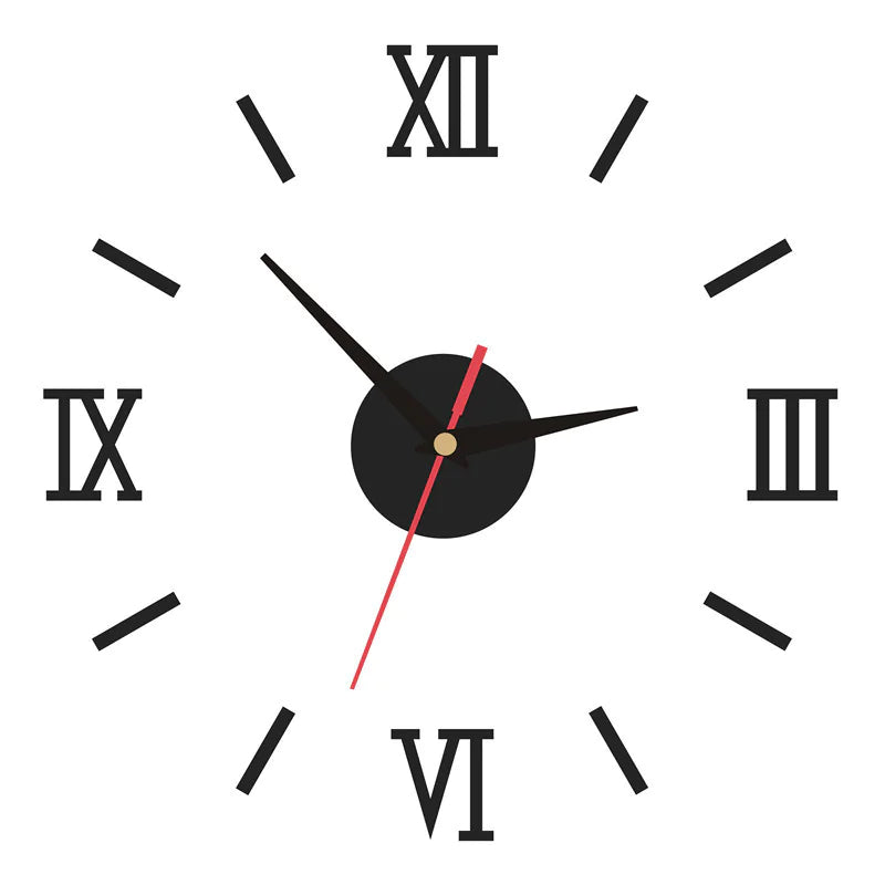 Creative Acrylic Mirror Wall Clock