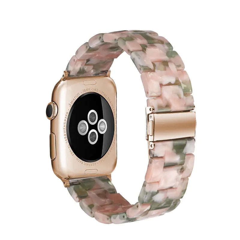 Multicolor Resin Band for Apple Watch Series SE