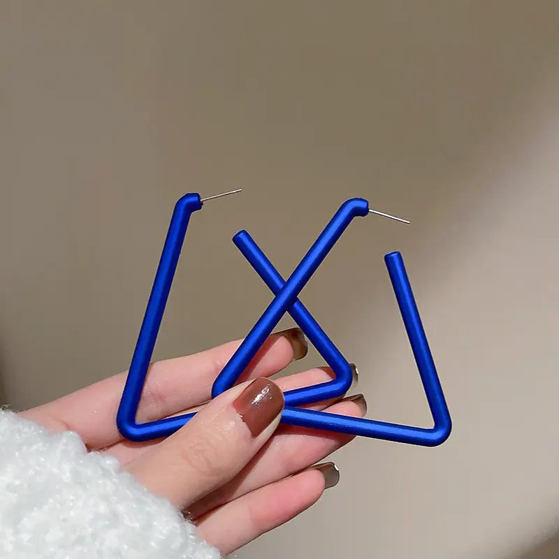 Silver Needle French Baroque Pearl Flower Tassel Earrings