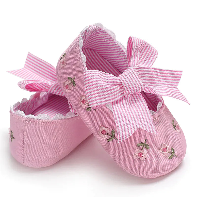 Soft Sole Baby Princess Walking Shoes (Non-Slip)