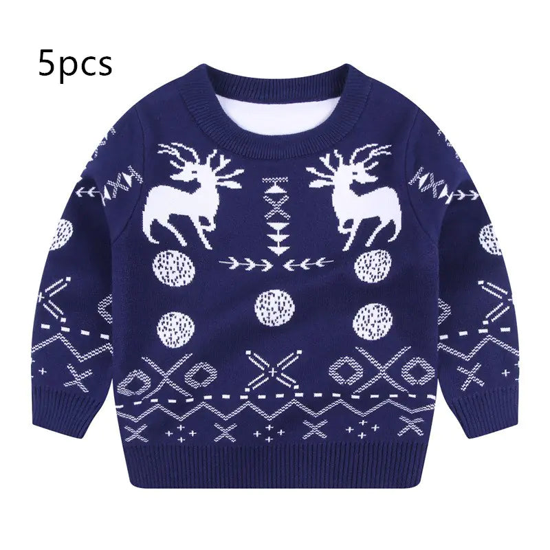 Knitted Sweater for Children