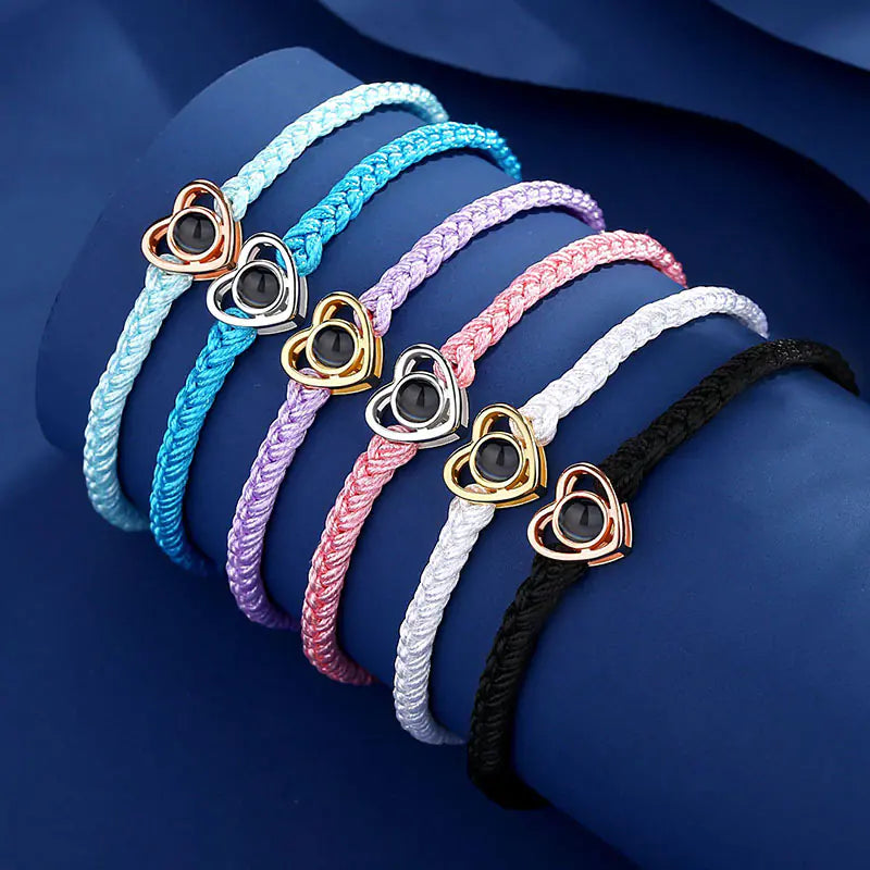 100 Languages "I Love You" Projection Love Bracelet