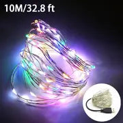 100 LED USB Fairy Lights with Remote Control