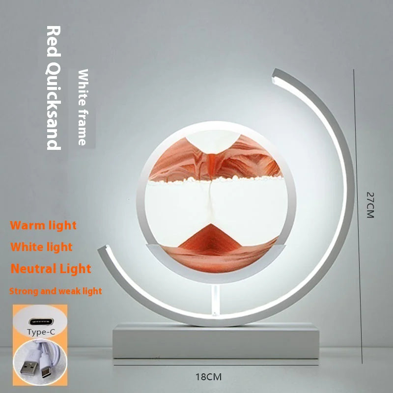 Quicksand Painting Table Lamp