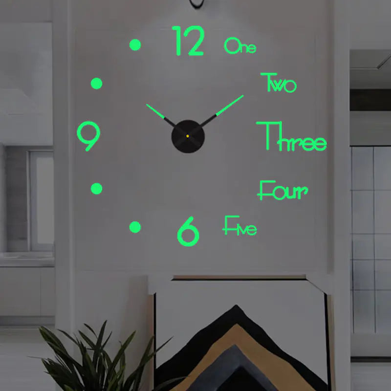 Creative DIY Wall Clock to Brighten Your Home