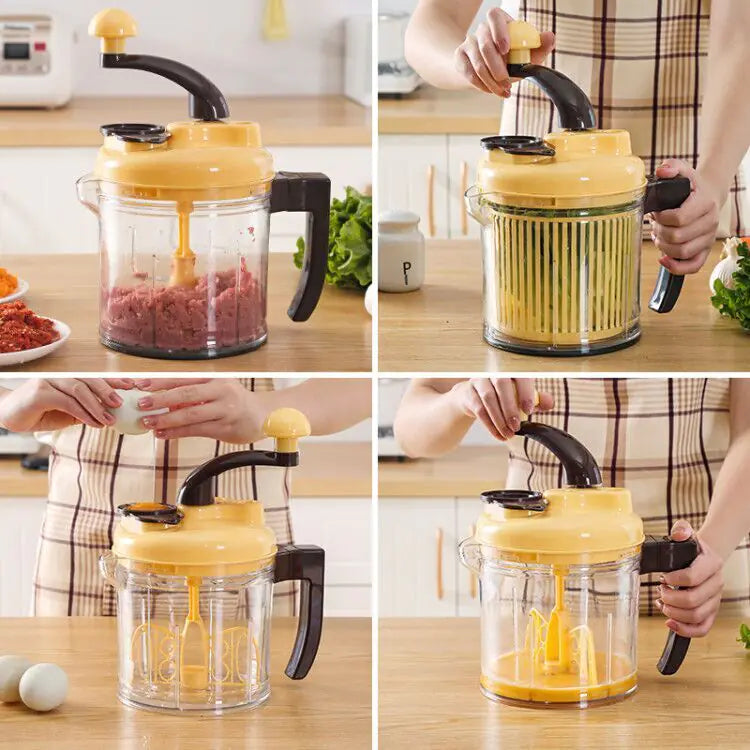 Multifunctional Manual Meat and Vegetable Chopper