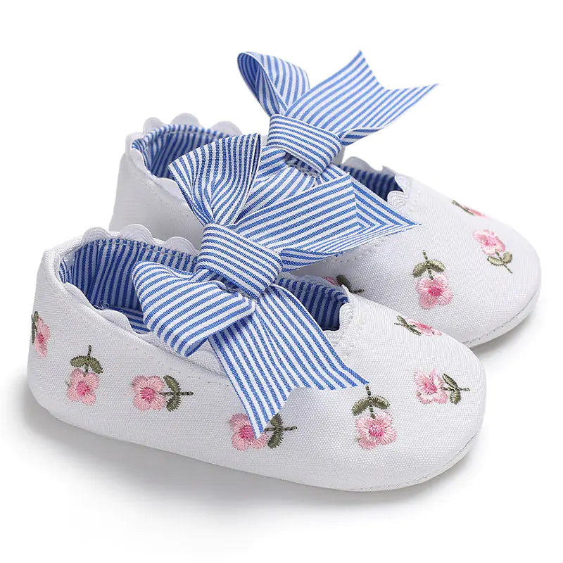 Soft Sole Baby Princess Walking Shoes (Non-Slip)